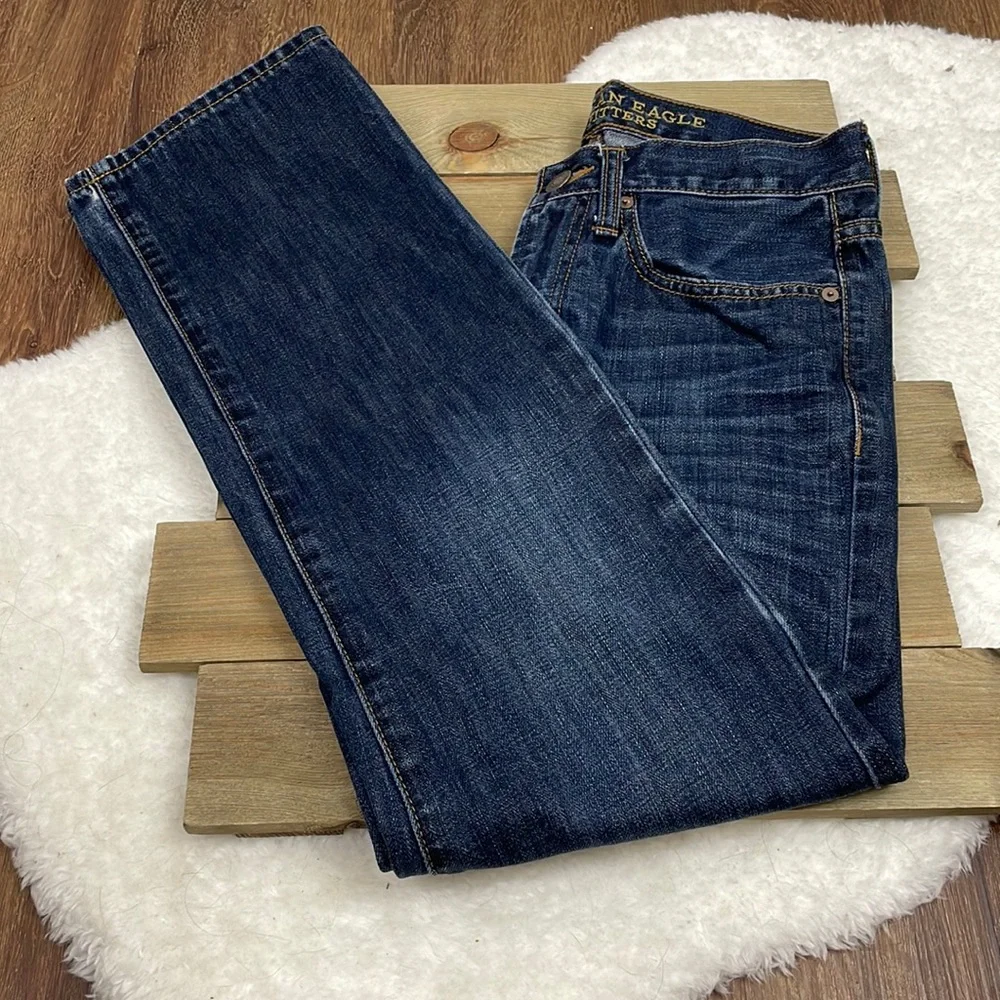 American Eagle Original Straight Jeans - Picture 1 of 7